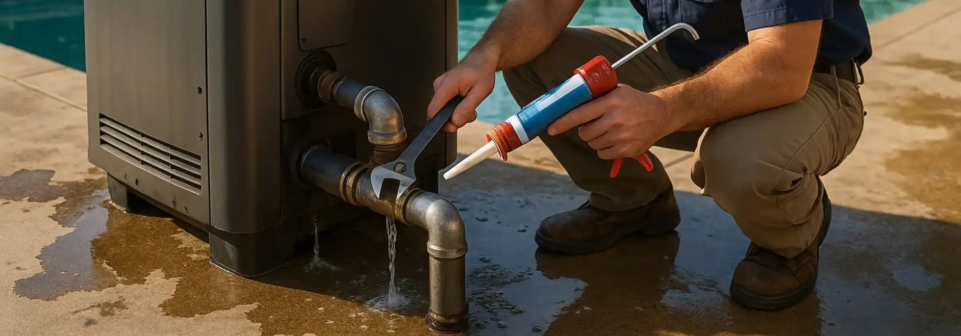  Pool Heater Leak Repair - HVAC Tillsonburg