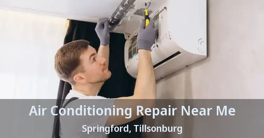 Air Conditioning Repair Near Me Springford, Tillsonburg - ON