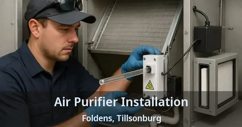 Air Purifier Installation Foldens, Tillsonburg - ON