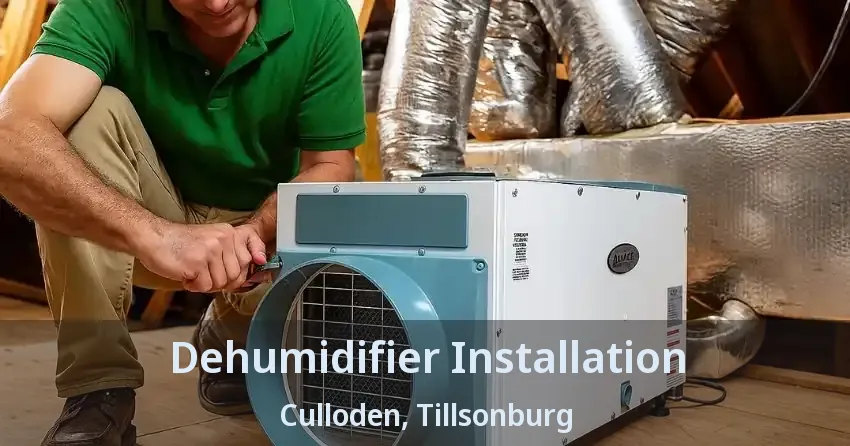 Dehumidifier Installation Culloden, Tillsonburg - ON