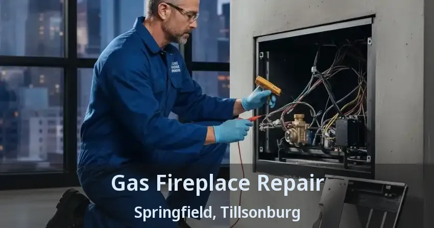 Gas Fireplace Repair Springfield, Tillsonburg - ON