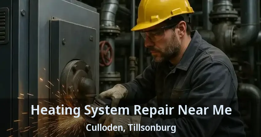 Heating System Repair Near Me Culloden, Tillsonburg - ON