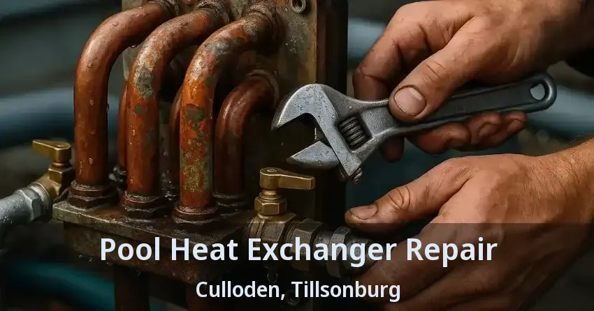 Pool Heat Exchanger Repair Culloden, Tillsonburg - ON