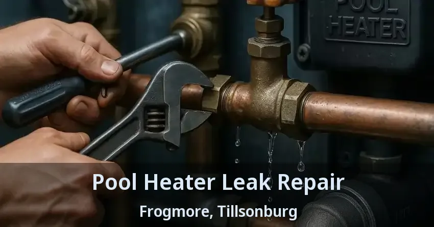 Pool Heater Leak Repair Frogmore, Tillsonburg - ON