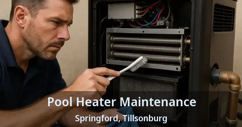 Pool Heater Maintenance Springford, Tillsonburg - ON